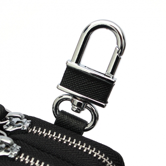 키모아 더블포켓 키홀더 지갑(블랙)