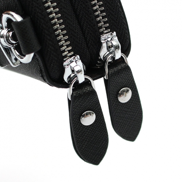 키모아 더블포켓 키홀더 지갑(블랙)