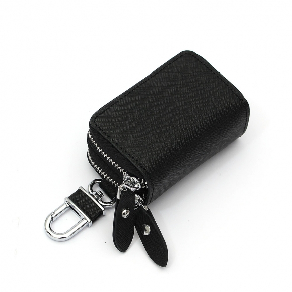 키모아 더블포켓 키홀더 지갑(블랙)