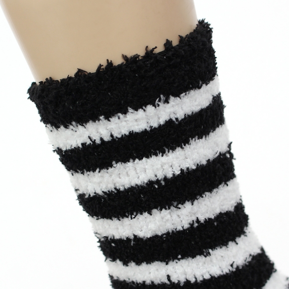 부들부들 수면양말 6켤레(블랙)