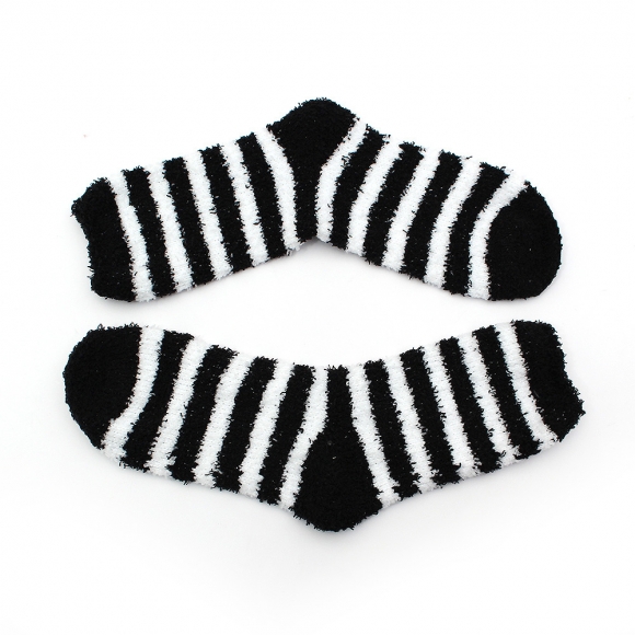 부들부들 수면양말 6켤레(블랙)