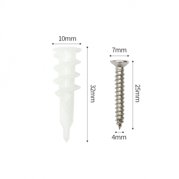 [영달철물] 석고 앙카+나사 20개입(10x32mm)