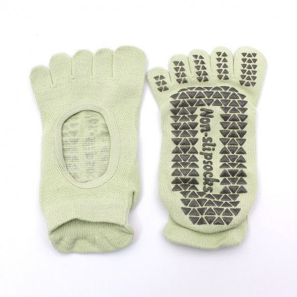 핏코어 메쉬 필라테스 토삭스 2켤레(그린)