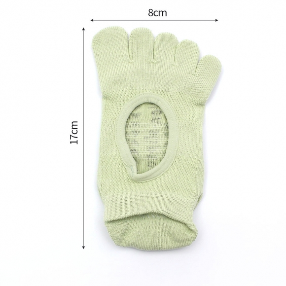 핏코어 메쉬 필라테스 토삭스 2켤레(그린)