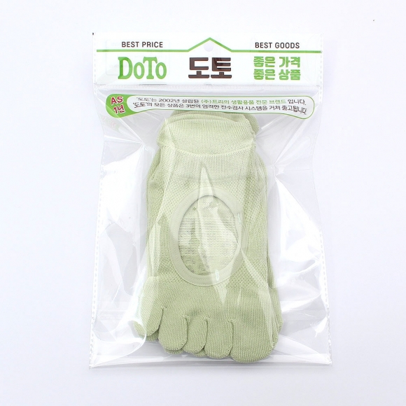 핏코어 메쉬 필라테스 토삭스 2켤레(그린)