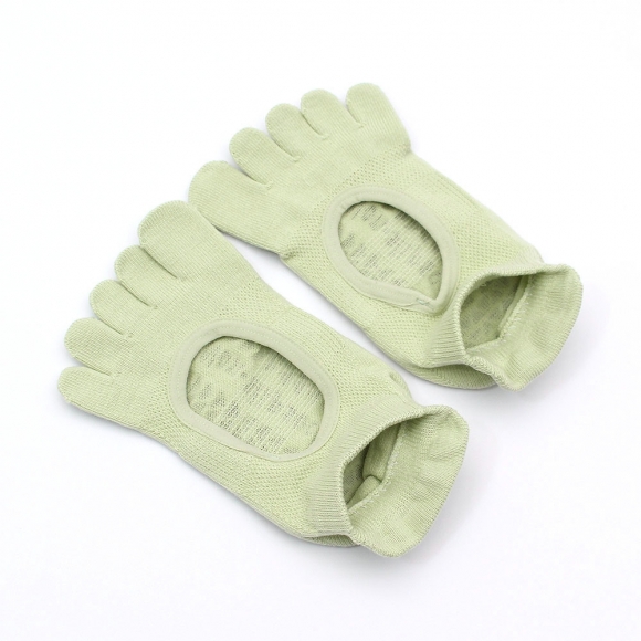 핏코어 메쉬 필라테스 토삭스 2켤레(그린)