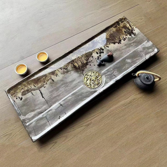 심플 티테이블 다기트레이 차판 01(80cm)(색상)