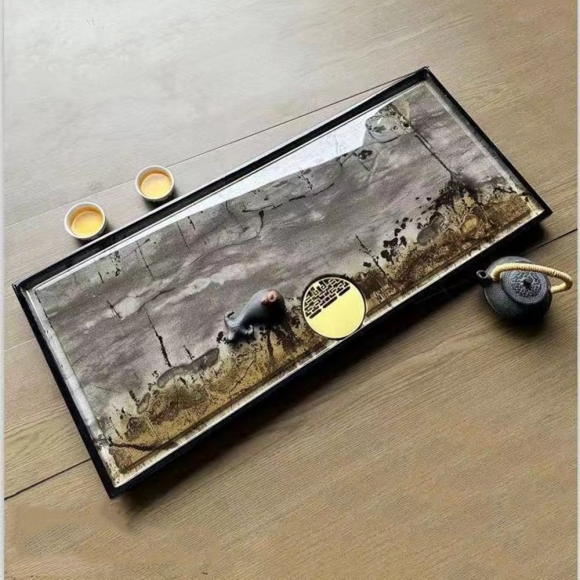 심플 티테이블 다기트레이 차판 02(80cm)(색상)