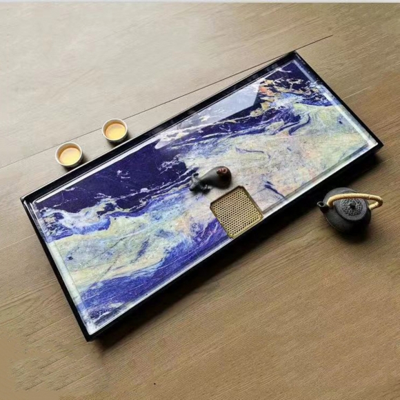 심플 티테이블 다기트레이 차판 08(80cm)(색상)