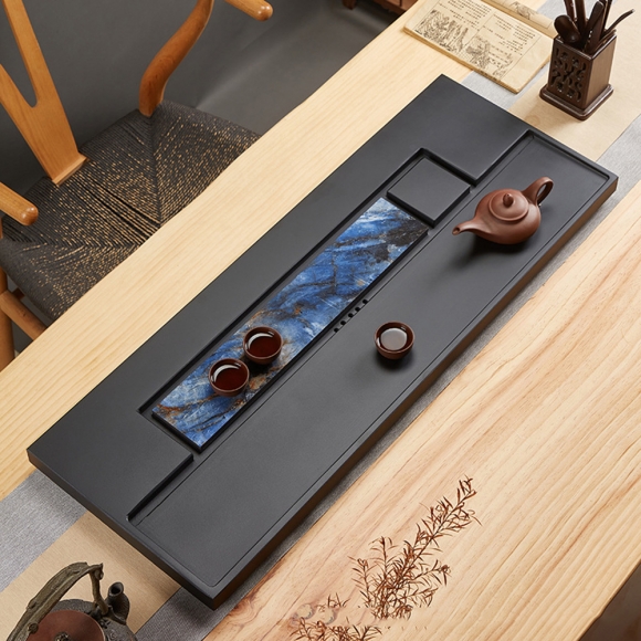 오금석 사각 물빠짐 돌차판 1(색상)