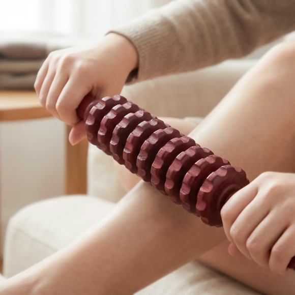 롤케어 원목 마사지 롤러(9롤)