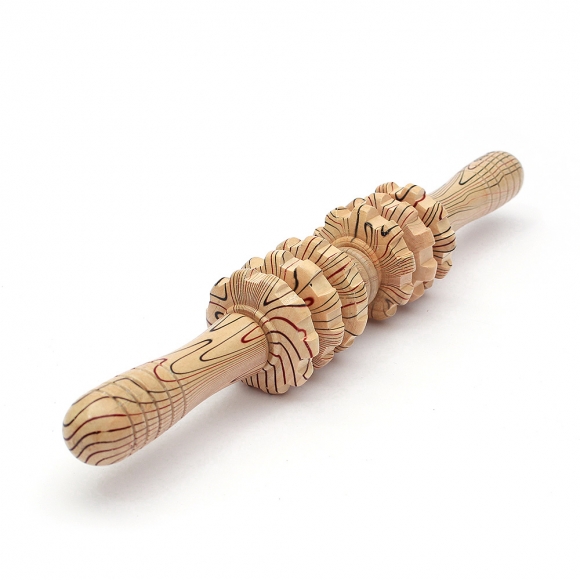 롤케어 원목 마사지 롤러(6롤)