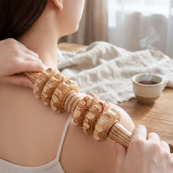 롤케어 원목 마사지 롤러(6롤)