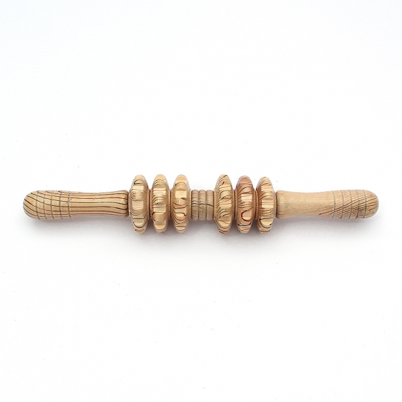 롤케어 원목 마사지 롤러(6롤)