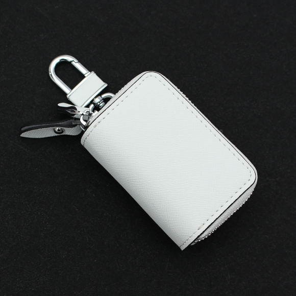 키모아 더블포켓 키홀더 지갑(화이트)