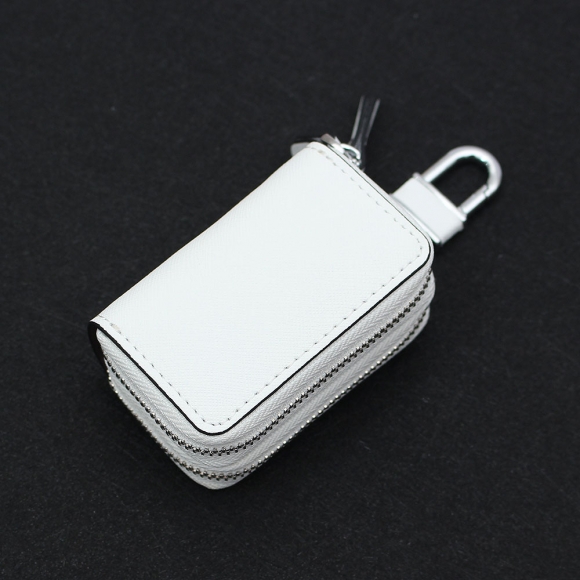 키모아 더블포켓 키홀더 지갑(화이트)