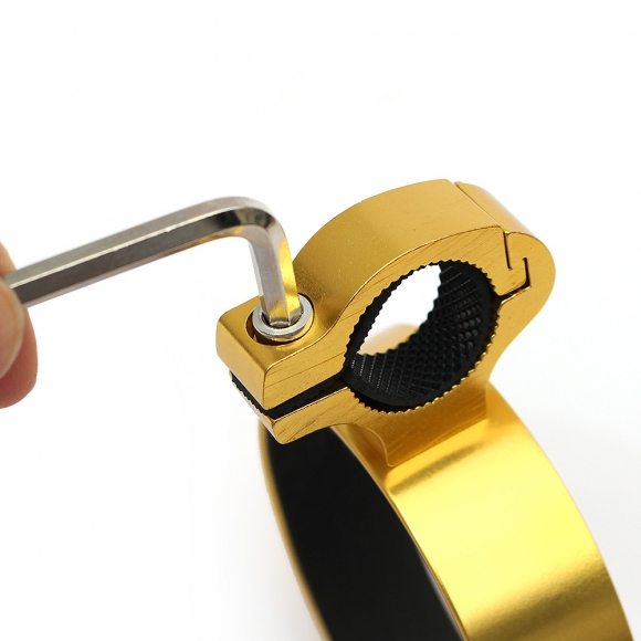 자전거 핸들바 컵홀더 거치대(골드)