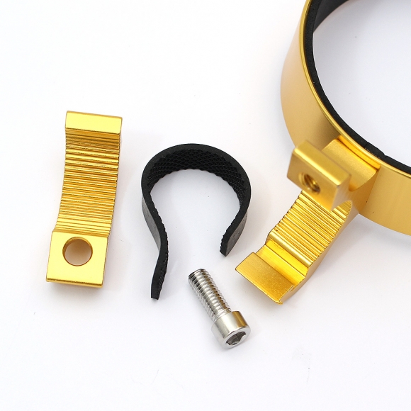 자전거 핸들바 컵홀더 거치대(골드)