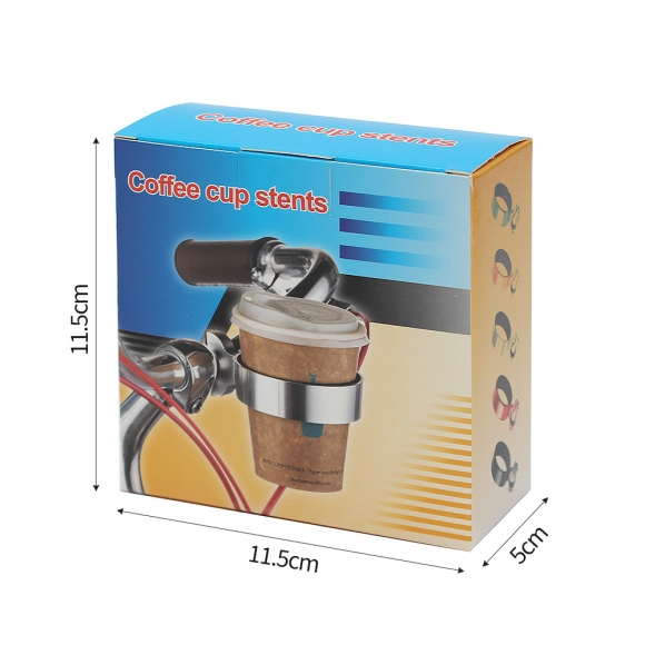 자전거 핸들바 컵홀더 거치대(골드)