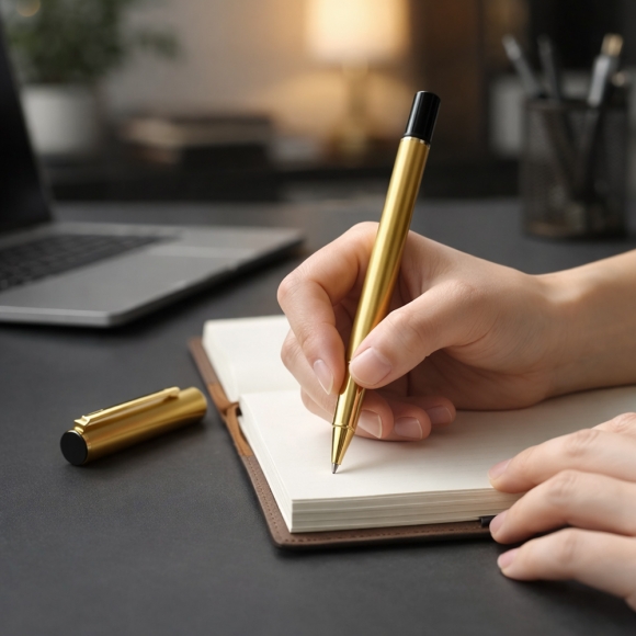 프라임 골드 볼펜(1.0mm) (골드)