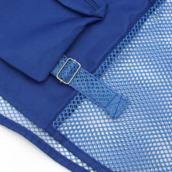 초경량 메쉬 레저 조끼 XL(블루)