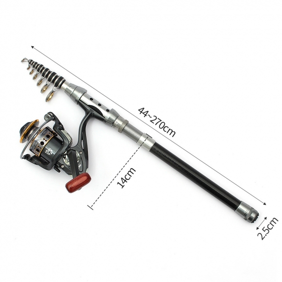 노바피싱 스피닝릴 낚싯대세트(2.7m)