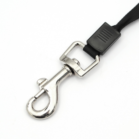 버튼 반려견 자동 리드줄(레드) (5m)