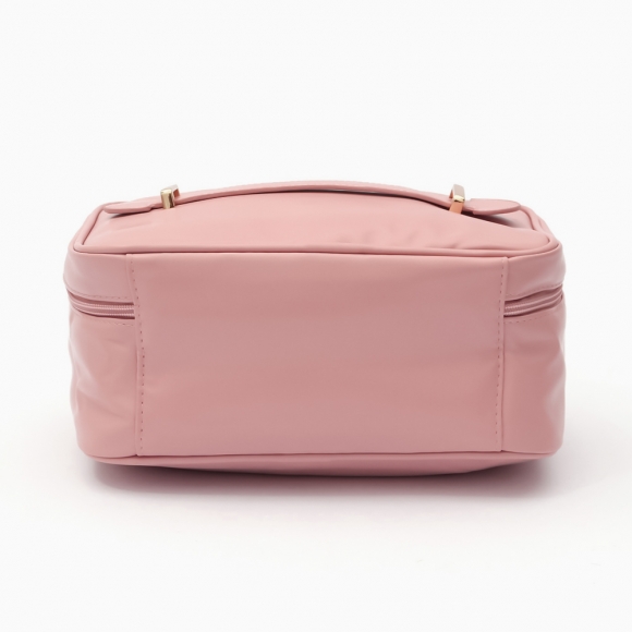뷰티스타 대용량 메이크업 파우치(핑크)