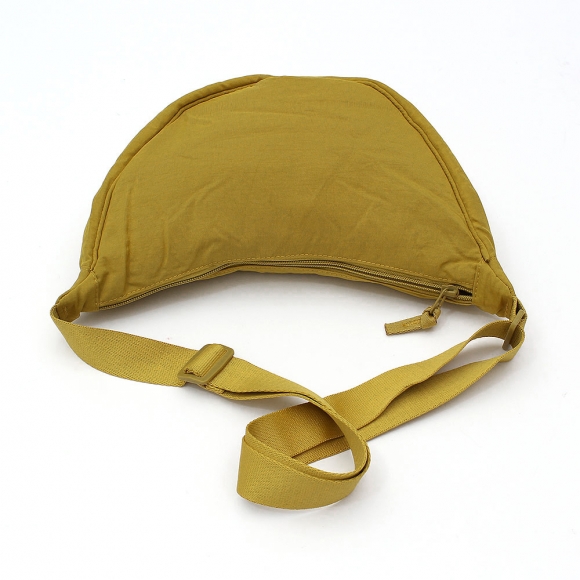 데일리 반달 크로스백(머스터드)