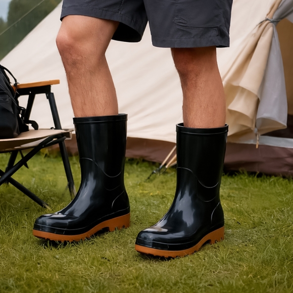 뉴워터 남성용 미들 작업 장화(260mm) (블랙)
