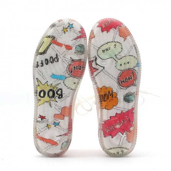 남성용 하이탑 레인부츠(260mm) (화이트)