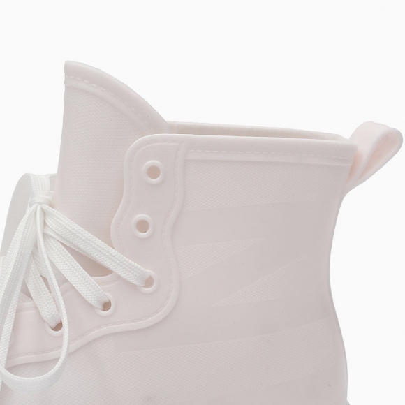 남성용 하이탑 레인부츠(260mm) (화이트)