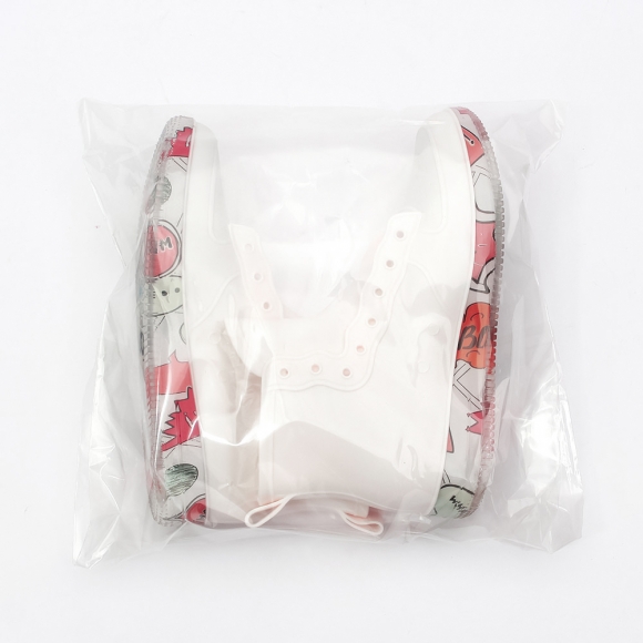 남성용 하이탑 레인부츠(270mm) (화이트)