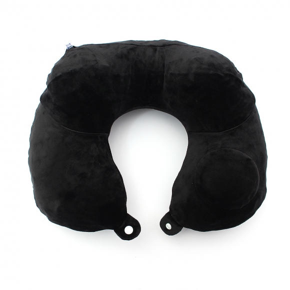 넥플로우 펌핑 에어 목베개(블랙)