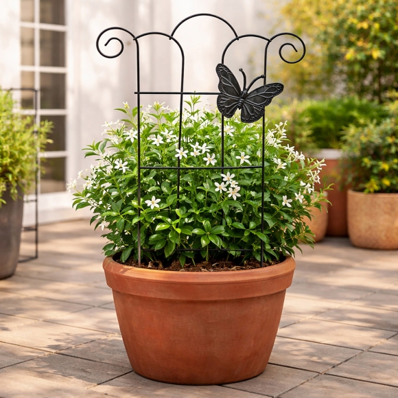초록공간 나비 격자형 식물지지대