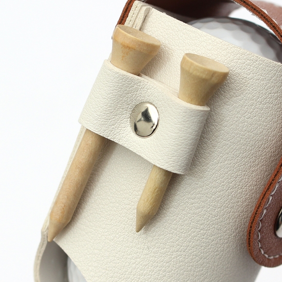 세이브 골프공 파우치(브라운)