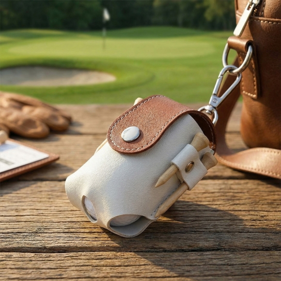 세이브 골프공 파우치(브라운)
