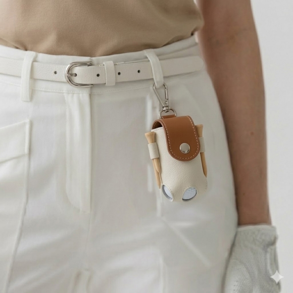 세이브 골프공 파우치(브라운)