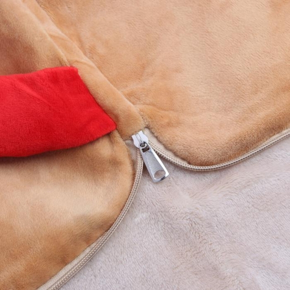 코지몽이 브라운 쿠션담요