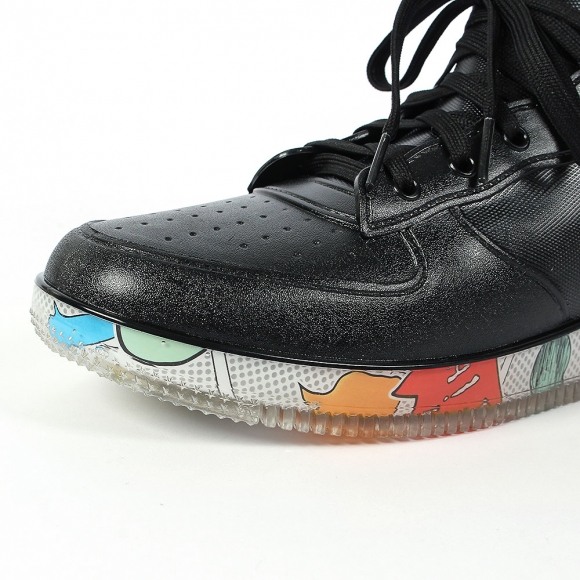 남성용 하이탑 레인부츠(260mm) (블랙)