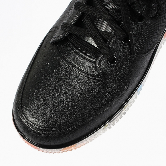 남성용 하이탑 레인부츠(260mm) (블랙)