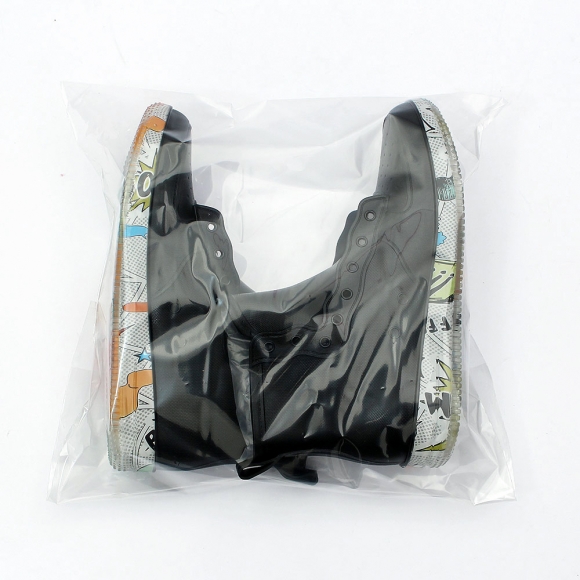 남성용 하이탑 레인부츠(260mm) (블랙)