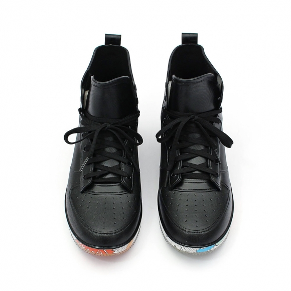 남성용 하이탑 레인부츠(260mm) (블랙)