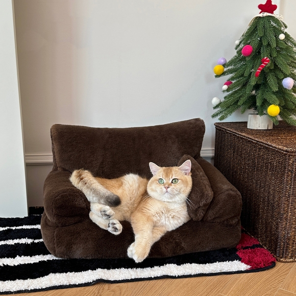 러브펫 포근한 사계절 분리형 고양이 소파 침대 L(색상)