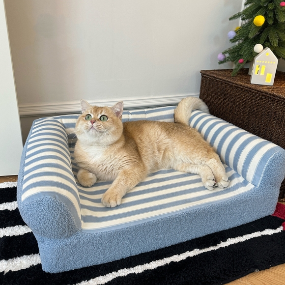 러브펫 포근한 사계절 분리형 고양이 소파 침대 06(색상)