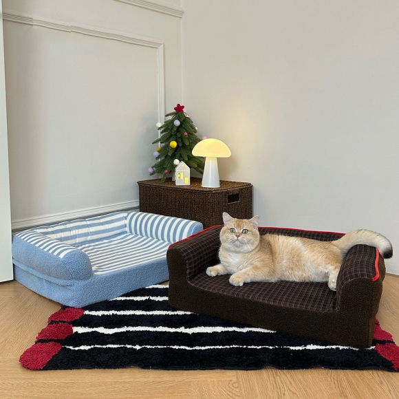 러브펫 포근한 사계절 분리형 고양이 소파 침대 06(색상)
