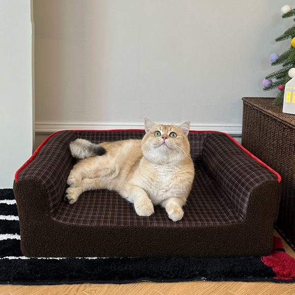 러브펫 포근한 사계절 분리형 고양이 소파 침대 06(색상)