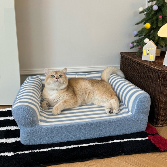 러브펫 포근한 사계절 분리형 고양이 소파 침대 06(색상)