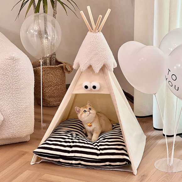러브펫 보온 고양이 텐트 하우스(색상)