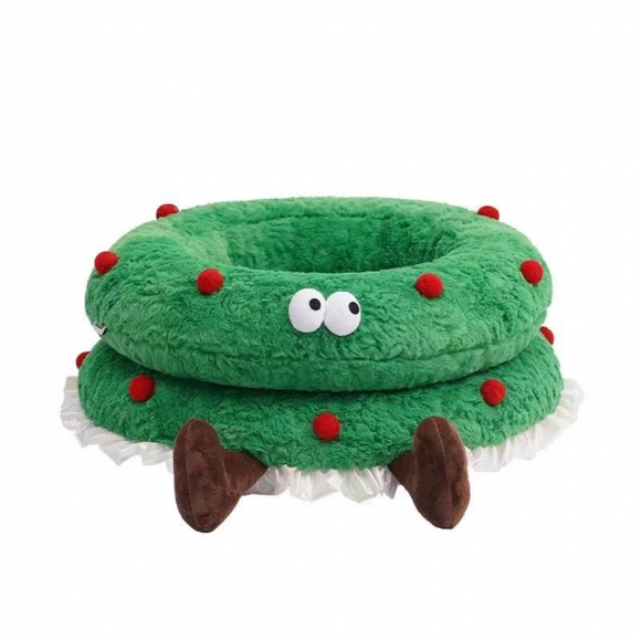 러브펫 따뜻한 크리스마스 고양이 하우스